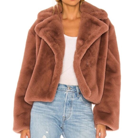 BB Dakota Big Time Plush Jacket - Picture 9 of 11